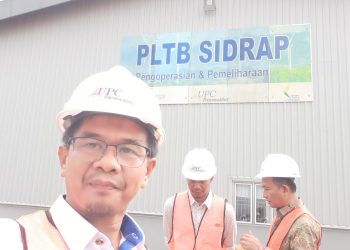 Wakil Rektor 3 Universitas Bung Hata beserta Kadis ESDM Prov Sumbar Kunjungi PLTB SIDRAP Sulawesi Selatan