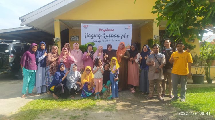 LAZISMU Pekanbaru Gandeng Pimpinan Cabang  Aisyiyah Rumbai Salurkan Qurban Idul Adha