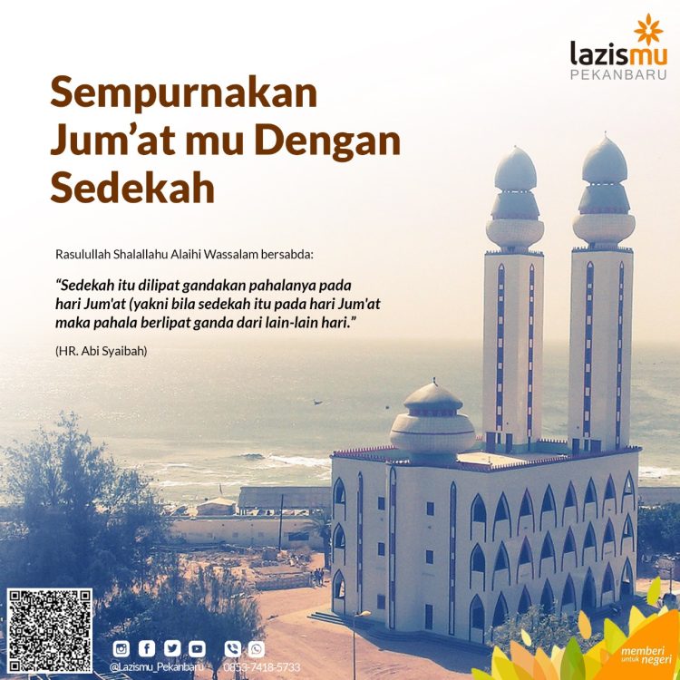 LAZISMU Pekanbaru : Sempurnakan Jum’atmu Dengan Sedekah