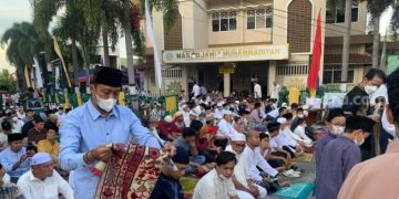 Masjid-Masjid Muhammadiyah di Palembang diramaikan Jemaah Gelar Sholat Idul Adha