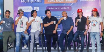 Bareng Erick Thohir & Teten Masduki, Slank Luncurkan Slankop, Apa itu ?