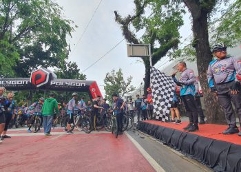 Program Gowes Dua Negara di Medan, Peringati 65 tahun Hubungan Diplomatik Malaysia – Indonesia