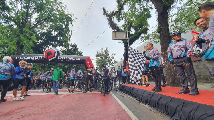 Program Gowes Dua Negara di Medan, Peringati 65 tahun Hubungan Diplomatik Malaysia – Indonesia