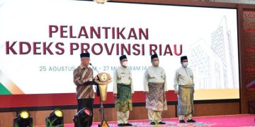 Wapres Hadiri Pelantikan Rektor UMRI sebagai Direktur Eksekutif KDEKS