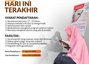 LAZISMU Pekanbaru : Hari Terakhir Pendaftaran di Pondok Tahfiz Qur’an LAZISMU