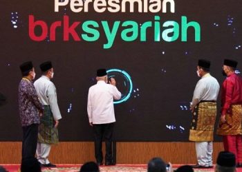 Sah, WaPres Resmikan Bank Riau Kepri Konversi menjadi BRK Syariah