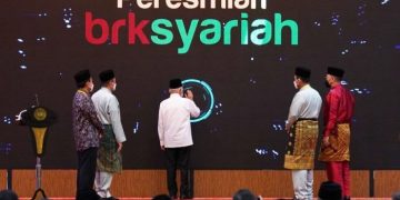Sah, WaPres Resmikan Bank Riau Kepri Konversi menjadi BRK Syariah