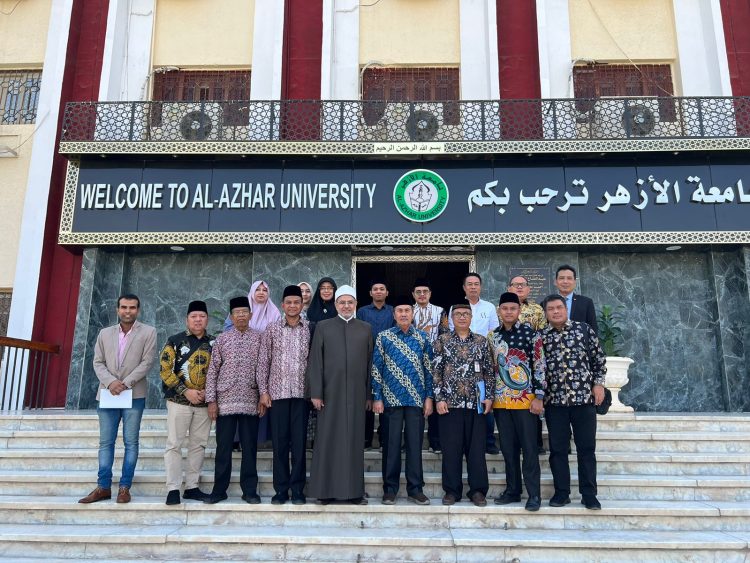 Gubernur Riau Syamsuar Jajaki Kerjasama dengan Universitas Al-Azhar