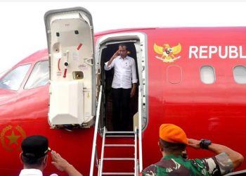 Kunjungan Kerja di Lampung, Presiden Meninjau Penyaluran BLT BBM