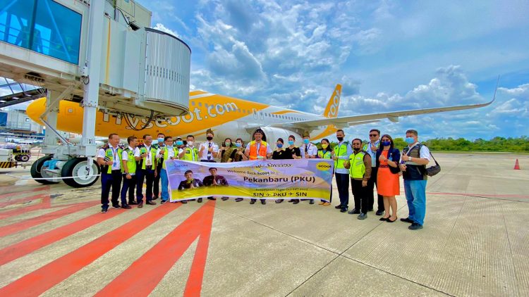 Bandara SSK II Pekanbaru Layani Kembali Rute Ke Singapura