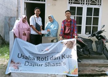 Terus Berdayakan UMKM, LAZISMU Pekanbaru Serahkan Bantuan Usaha