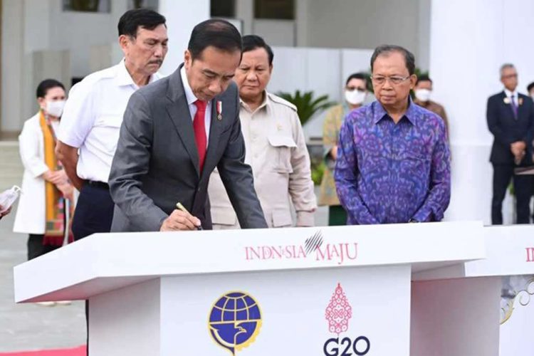 Momen Jokowi Resmikan Sejumlah infrastruktur di Provinsi Bali
