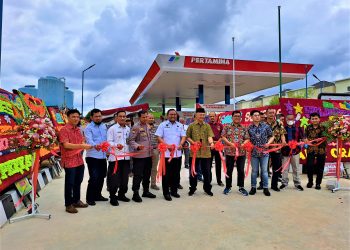 Karsani Aulia : SPBU PT. Cahaya Rizki Mulia diresmikan, Siap Melayani Masyarakat