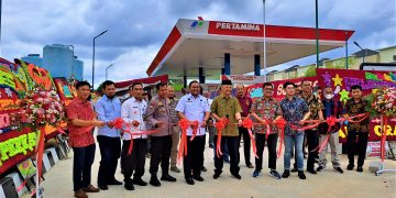 Karsani Aulia : SPBU PT. Cahaya Rizki Mulia diresmikan, Siap Melayani Masyarakat