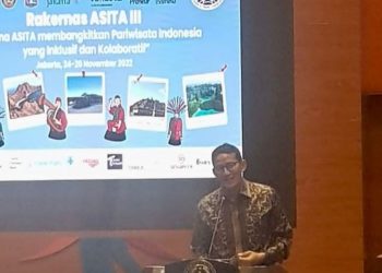 Bang Mentri Pariwisata RI ikut Lari ASITA RUN 2023, Sandiuno : Pulang Kampung Nich