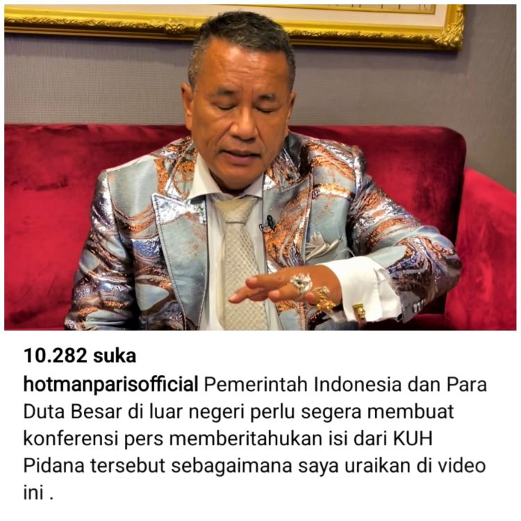 Hotman Paris Sebut Jumlah Turis di Bali Merosot hingga 60 Persen Lebih Buntut KUHP Baru : ini Serius