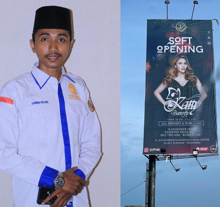 Terkait Soft Opening THM Joker Poker PUB & KTV, Ketua MPD ICMI Muda Pekanbaru Minta Pj Walikota Tegas dalam Perizinan