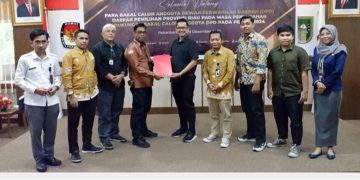 Baru 41 Bacalon DPD yang menyerahkan Dokumen