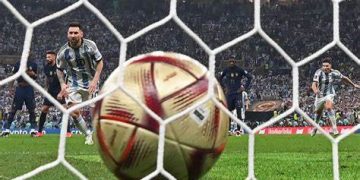 Gol Argentina dari Lionel Messi di Final tidak Sah