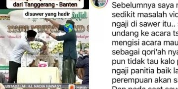Disawer saat Mengaji, Ustadzah Nadia Hawasy: Saya Merasa Tidak Nyaman & Ingin Marah