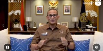 Menteri Sandi Uno Ajak Masyarakat Indonesia Berpartisipasi pada Event ASITA RUN 2023 di Pekanbaru