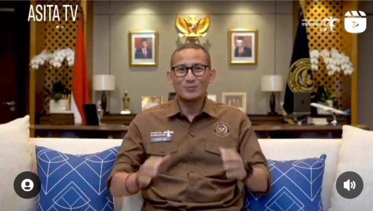 Menteri Sandi Uno Ajak Masyarakat Indonesia Berpartisipasi pada Event ASITA RUN 2023 di Pekanbaru