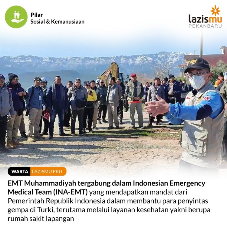 Emergency Medical Team Muhammadiyah dirikan Rumah Sakit Lapangan di Turki