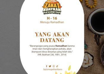 H-16 MENUJU RAMADHAN : Yang Akan Datang