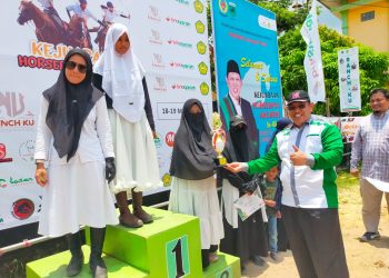 Alena dari Coach Aldo Ranch Juara 1 HBA Seri 2 se-Riau