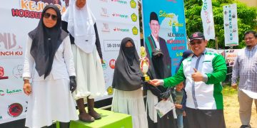 Alena dari Coach Aldo Ranch Juara 1 HBA Seri 2 se-Riau