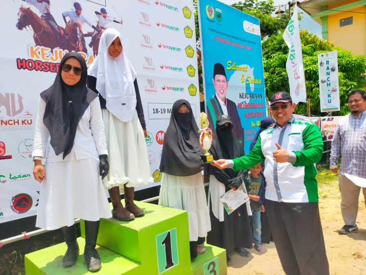 Alena dari Coach Aldo Ranch Juara 1 HBA Seri 2 se-Riau