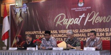 6 Bacalon DPD RI dari Riau Tidak Memenuhi Syarat Lanjut Tahapan Berikutnya
