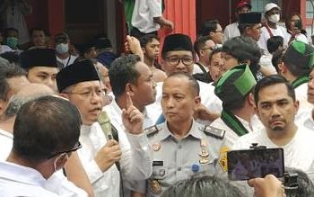 Bebas dari Bui, Anas Urbaningrum Langsung Pidato di Depan Loyalis