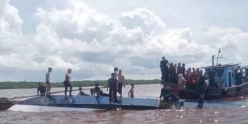 Speedboat ‘Evelyn Calisca’ Terbalik di Inhil, 12 Penumpang Tewas, 36 Selamat