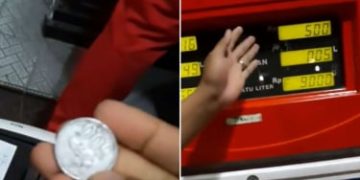 Viral Seorang Pembeli isi Bensin 500 perak, Begini Reaksi Erick Thohir