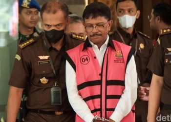Menkominfo Johnny G Plate Tersangka Kasus Korupsi BTS
