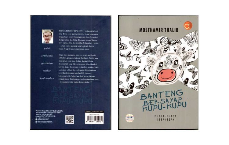Bedah Buku Banteng Bersayap Kupu-Kupu Karya Mosthamir Thalib, Komunitas Riau Sastra akan Hadirkan Guru Besar Bahasa dan Sastra UMRAH