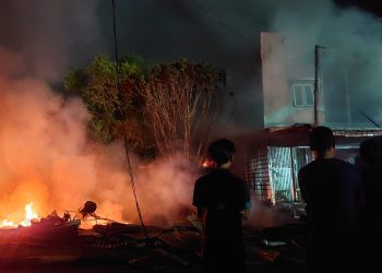 Peristiwa  Kebakaran Kios & Ruko di Pusat Kota Teluk Kuantan