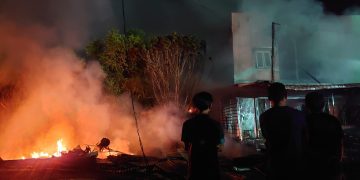 Peristiwa  Kebakaran Kios & Ruko di Pusat Kota Teluk Kuantan