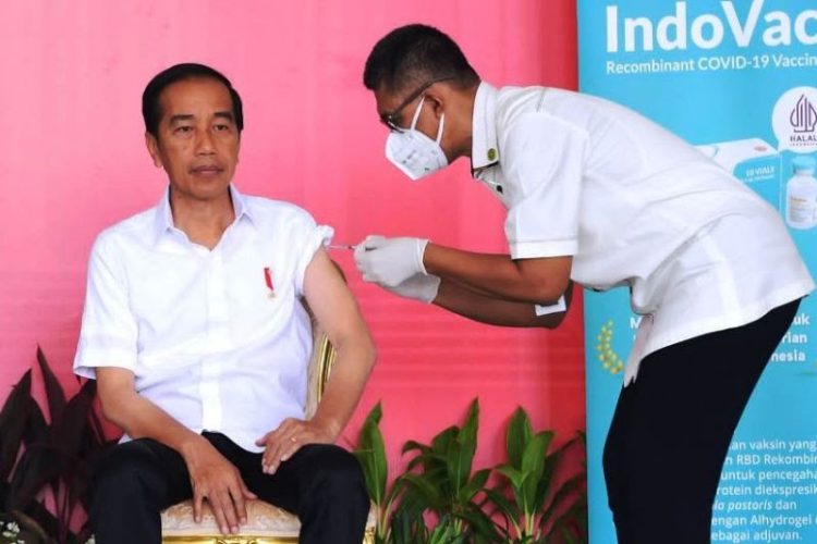Presiden Jokowi dapatkan Vaksinasi COVID-19 “Booster” kedua