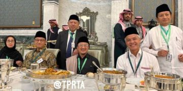 Momen Anies dan Ganjar Makan Siang Bersama Dijamu Raja Salman