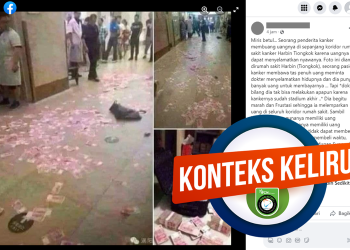 [HOAKS] Pasien Kanker Buang Uang di RS Harbin China karena Frustrasi