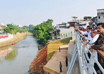 Sodetan Kelar, kini Jokowi Minta Heru Budi Selesaikan Normalisasi Kali Ciliwung