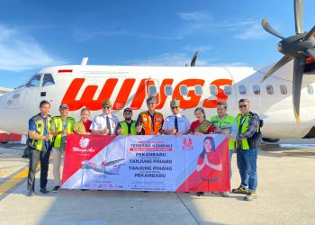 Bandara Pekanbaru Layani Kembali Rute Tanjung Pinang