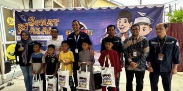 Sambut Tahun Baru 1445 H, Bandara Pekanbaru Gelar Khitanan Massal