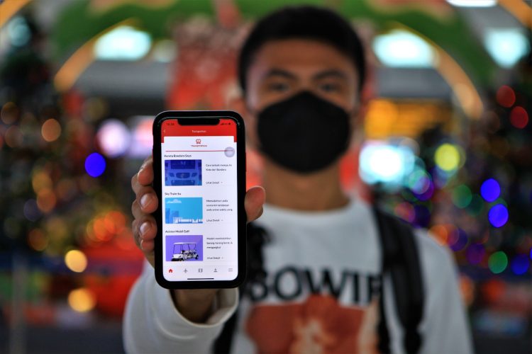 ini Fitur inovatif Aplikasi Travelin Buat Penumpang Pesawat di Bandara Pekanbaru