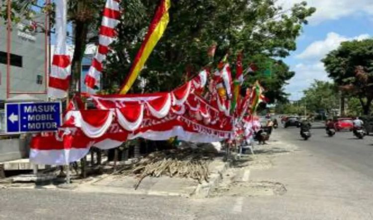 Tegas ! Pj Walikota Pekanbaru Larang Pedagang Bendera Berjualan di Jalan Sudirman