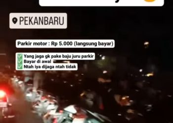 foto-foto Curhatan Warga : Nonton Konser Judika Kena Palak Parkir , Lapor siapa min ?