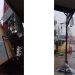 Hujan Lebat Disertai Angin Kencang, Beberapa Tiang Reklame di Jalan Paus Pekanbaru Patah