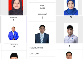 DCS DPR RI Diumumkan, Fendri Jaswir PAN Nomor Urut 1 Dapil Riau 1